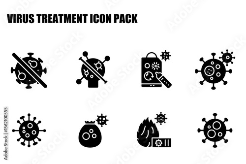Virus Treatment Icon Pack