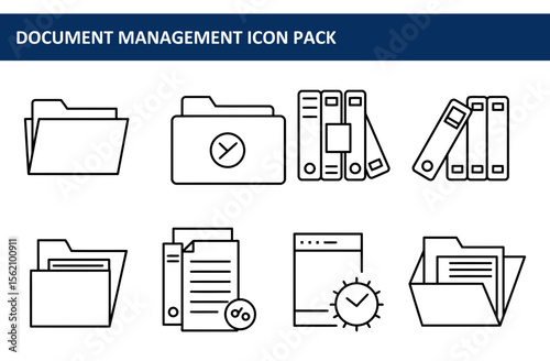 Document Management Icons