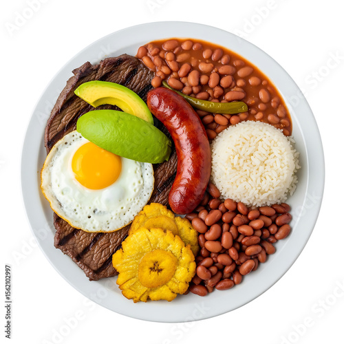 Bandeja paisa: authentic colombian cuisine photo