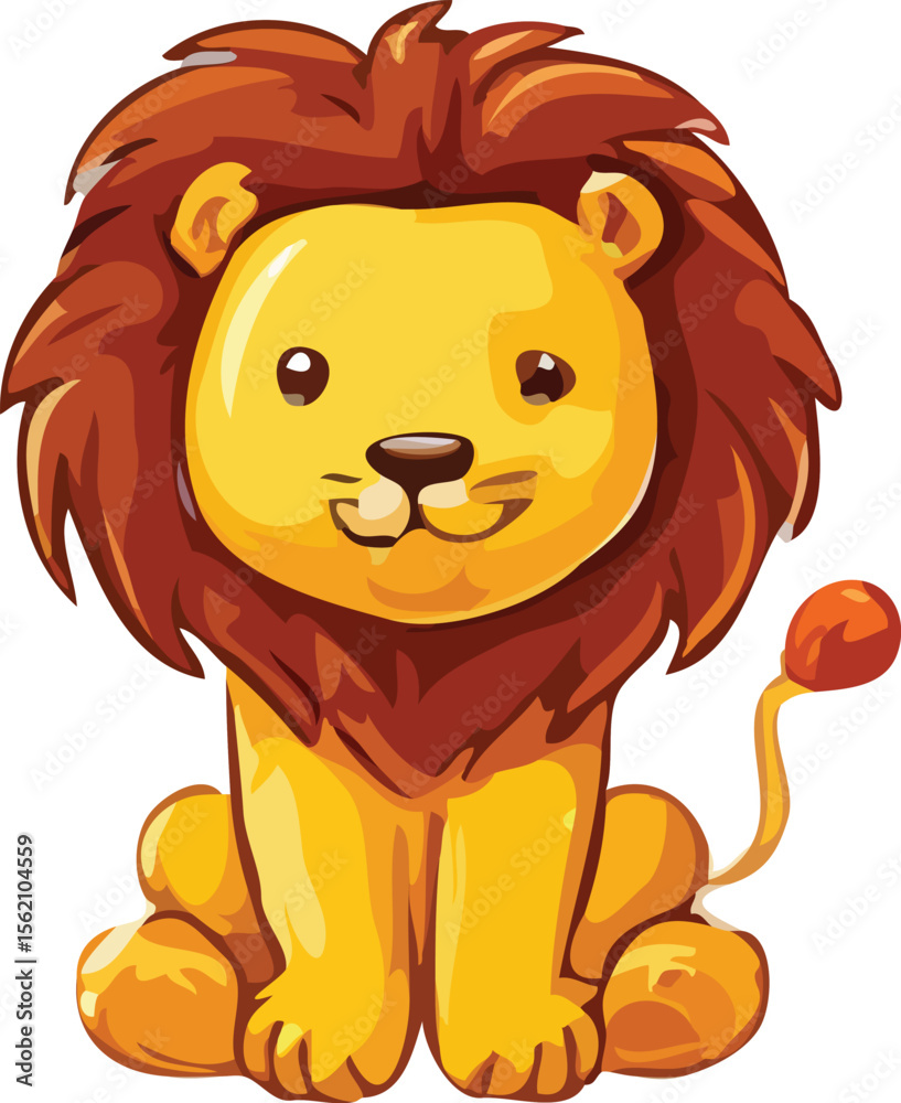Fototapeta premium lion vector art