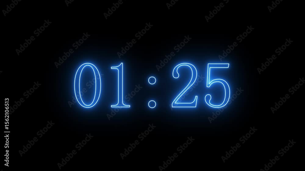 90 seconds to go countdown, match timer countdown football animation