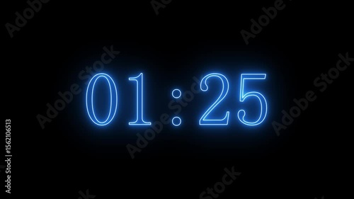 90 seconds to go countdown, match timer countdown football animation