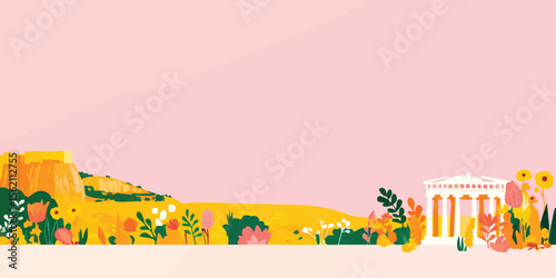Greek Landscape with Acropo...