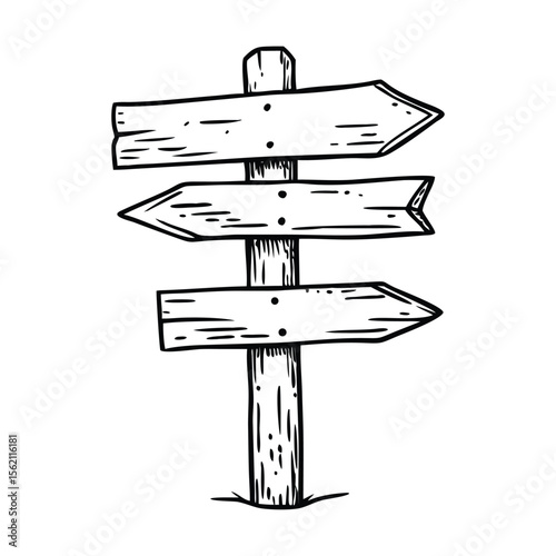Direction signboard icon logo vector design template Premium Vector
