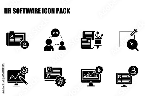 HR Software Icon Pack
