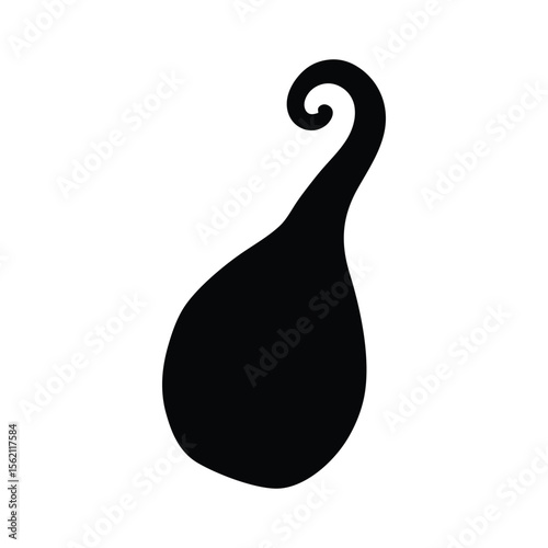 vector illustration of a black hat