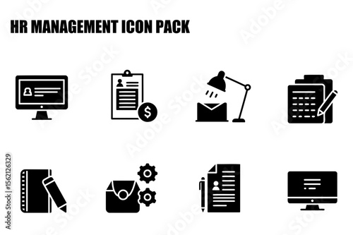 HR Management Icon Pack