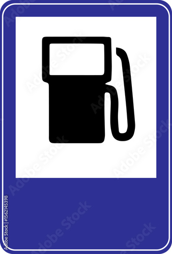 gas station sign design for templates.