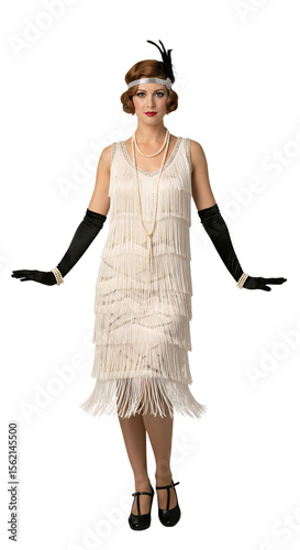 Wallpaper Mural A Flapper of the Roaring Twenties (1920s) Torontodigital.ca