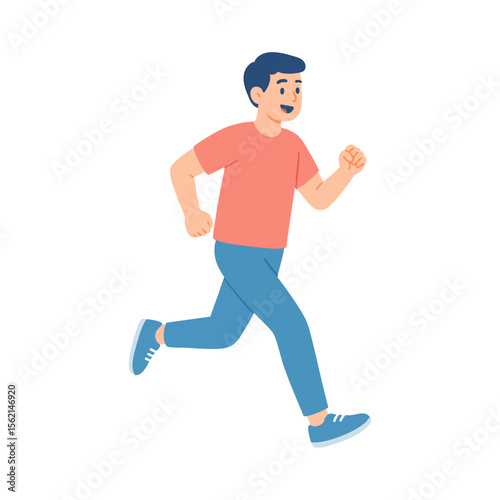 running illustration