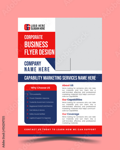 Corporate Business Flyer Your Regular Partner 