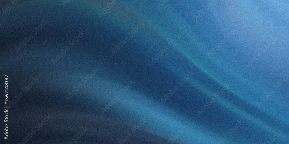 Obraz premium Abstract blue gradient with subtle light streaks and fine grain texture