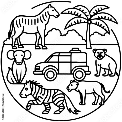 Safari Wildlife Set