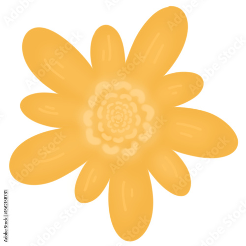 yellow flower blooming