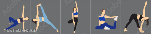 people yoga set collection