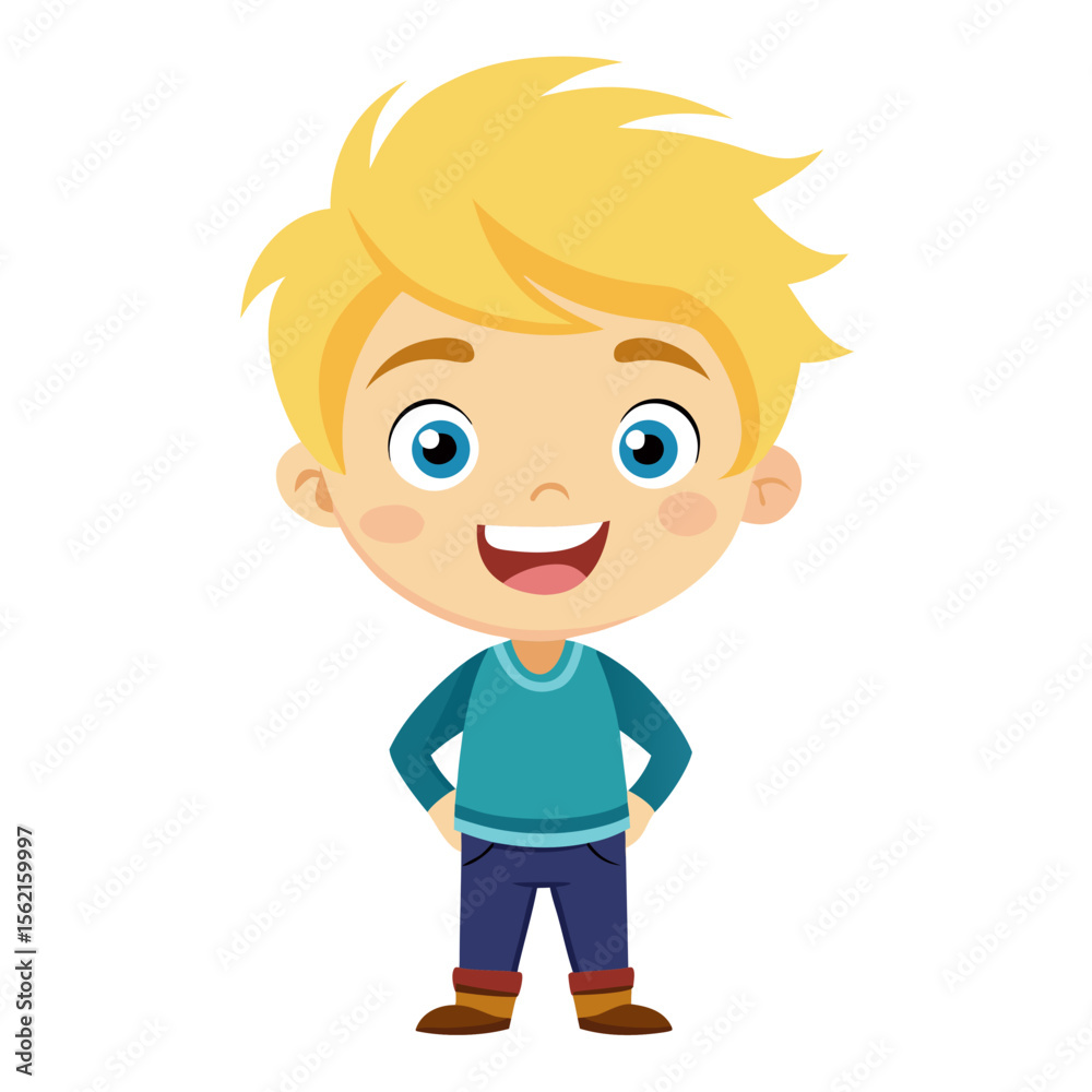 happy blond boy, smiling boy, very happy child, cheerful boy, light skin boy, full body boy, full-length boy, standing boy, European child, cartoon boy, child character, white background, flat design, happy blond boy, smiling boy, very happy child, cheerful boy, light skin boy, full body boy, full-length boy, standing boy, European child, cartoon boy, child character, white background, flat design,
