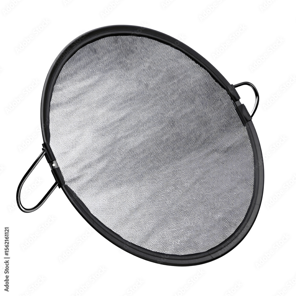 Fototapeta premium Fine Mesh Strainer, Kitchen Sieve with Black