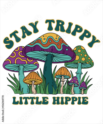 STAY TRIPPY LITTLE HIPPIE T-SHIRT