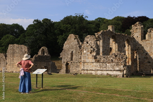 easby abbey in richmond england