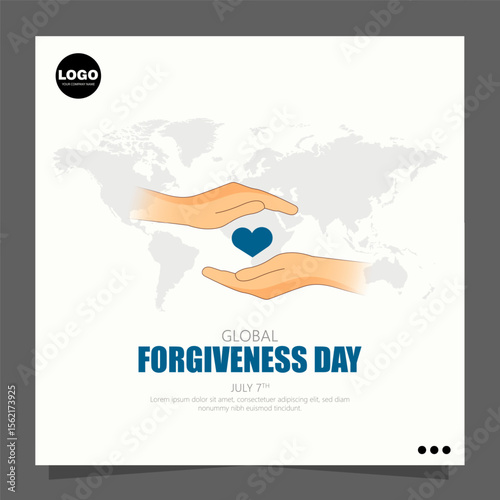 Global Forgiveness Day, observed on July 7th, encourages people to forgive others and themselves