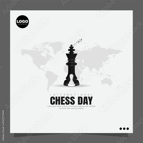 International Chess Day, celebrated on July 20th, honors the game of chess.