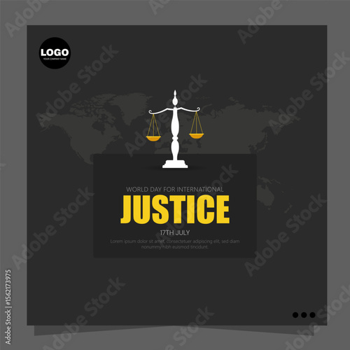 World Day for International Justice, observed on July 17th, promotes international criminal justice.