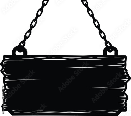 Hanging Sign Concept Vector Art, Icons, and Graphics 