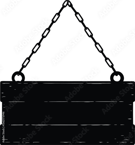 Hanging Sign Concept Vector Art, Icons, and Graphics 