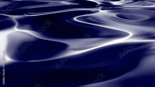 Abstract holographic fluid texture loop with vibrant iridescent colors in motion, flowing pattern
