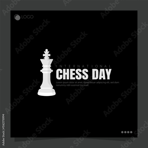 International Chess Day, celebrated on July 20th, honors the game of chess.