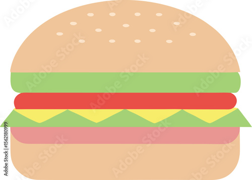 Burger: Fast Food & Pastel

