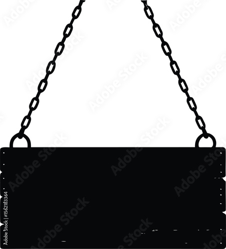 Hanging Sign Concept Vector Art, Icons, and Graphics 