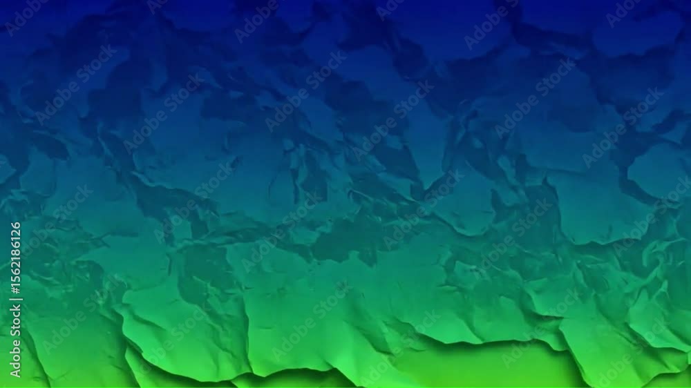 Textured blue and green gradient background with abstract organic shapes