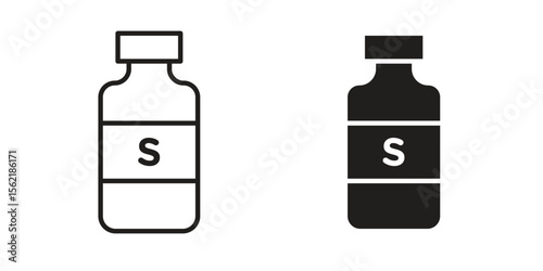 Solvent icon. modern vector symbols set