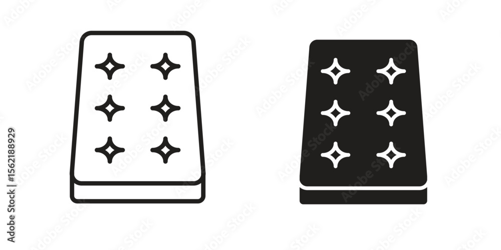 Fototapeta premium Mattress icon. modern vector symbols set