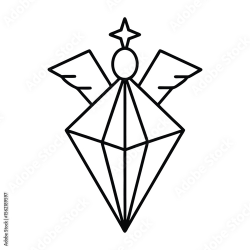 vector illustration of an abstract symbol