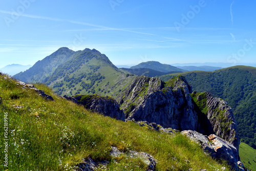 Anboto Mountain in Urkiola ...