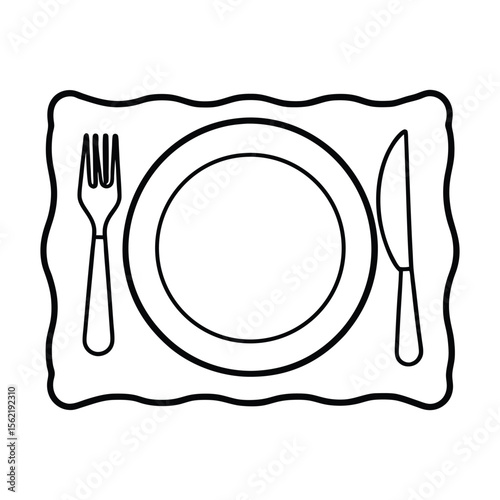 restaurant menu design vector art