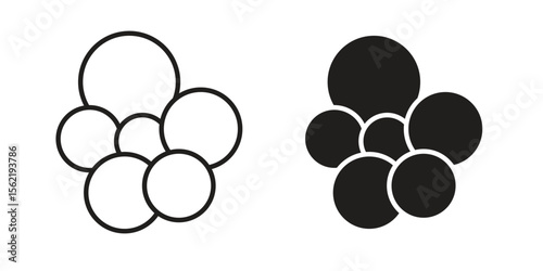 Cancer icon. modern vector symbols set