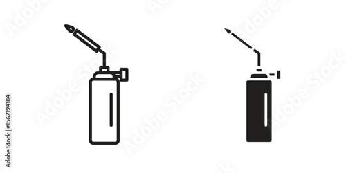 Blowtorch icon. modern vector symbols set