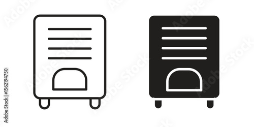 Air purifier icon. modern vector symbols set