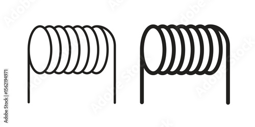 Wire coil icon. modern vector symbols set