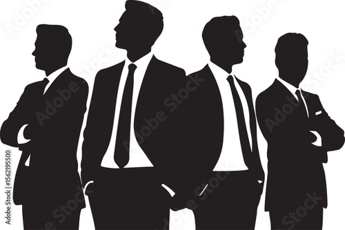 Businessman Corporate Figure Vector design bundle