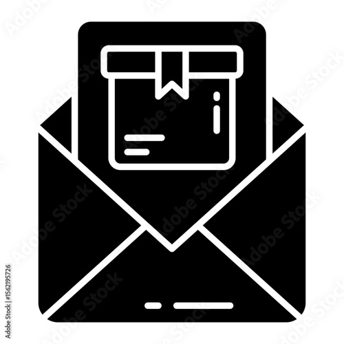 Modern design icon of logistic mail