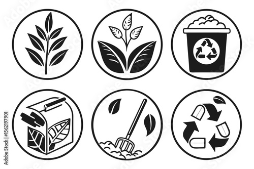 set of icons