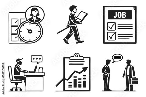 business icon set