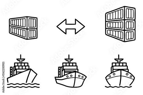 set of vector icons