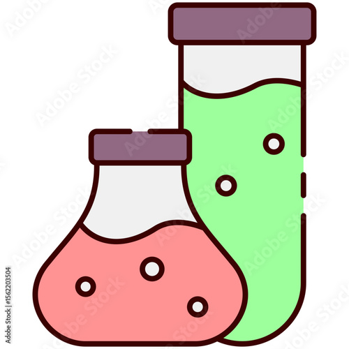 chemistry glass icon