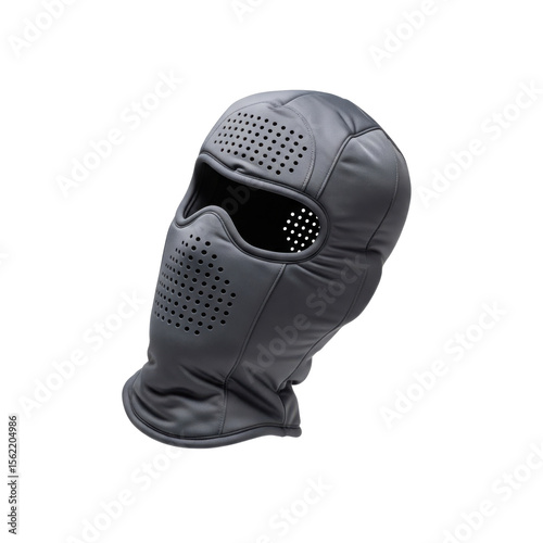Insulated ski mask with vent holes photo
