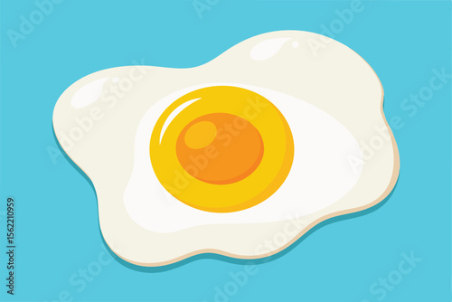 Delicious Fried Egg A Simple, Perfect Breakfast Icon